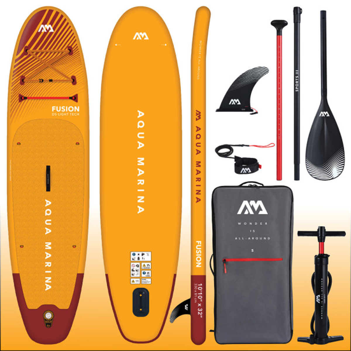 Aqua Marina Fusion All-Around iSUP 10' 10